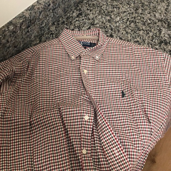 Ralph Lauren ‘Blake’ Flannel button down shirt. - Picture 2 of 4